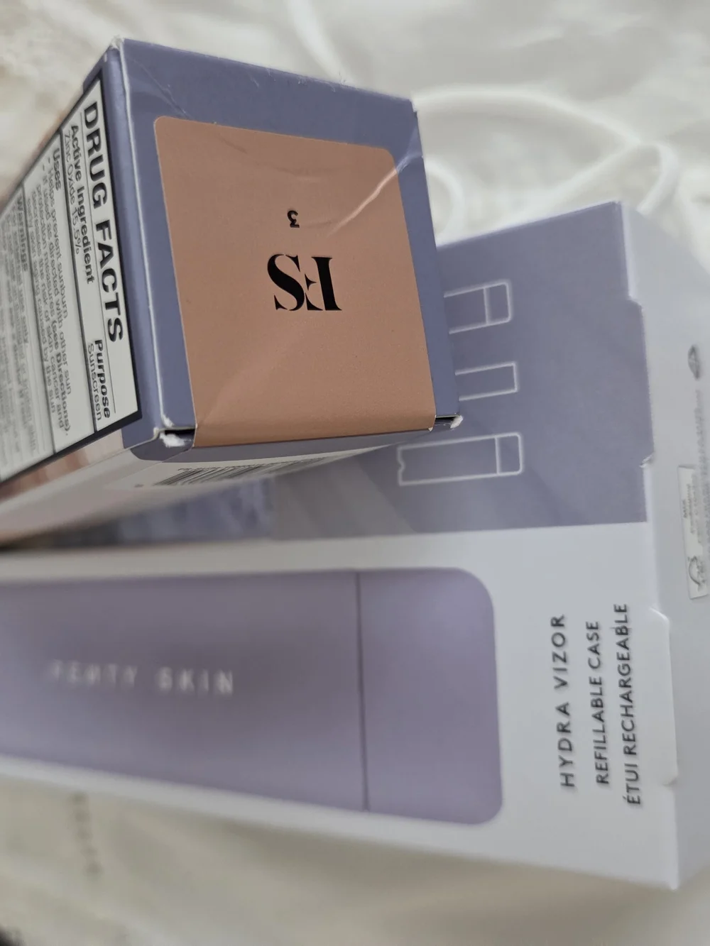 Fenty Beauty Foundation Case & Refill - Lavender & Peach Tones